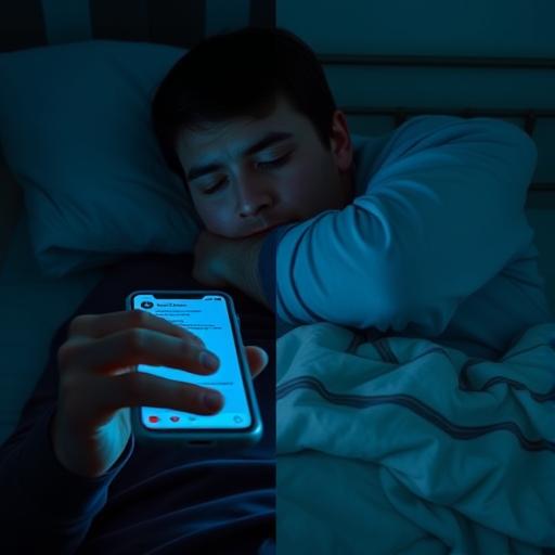 Person Struggling with Sleep