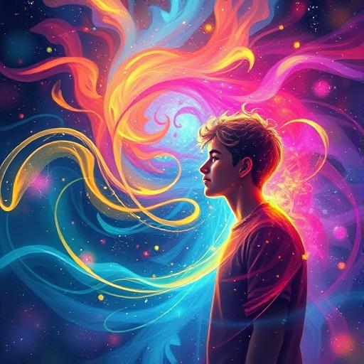 Enchanting Scene Showing Vibrant Colors