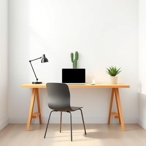 A well-organized kitchen and bedroom