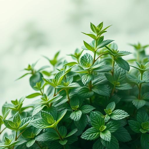 Refreshing Peppermint Scene