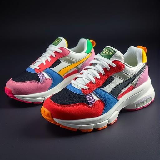 Sneakers with classic silhouettes from the '80s and '90s